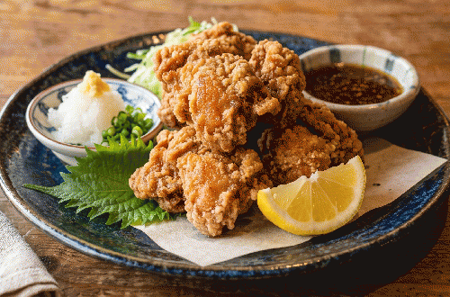 冷凍 若鶏唐揚げ 竜田揚げ風味 500gパック