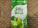Silky wash hand soap green apple refill