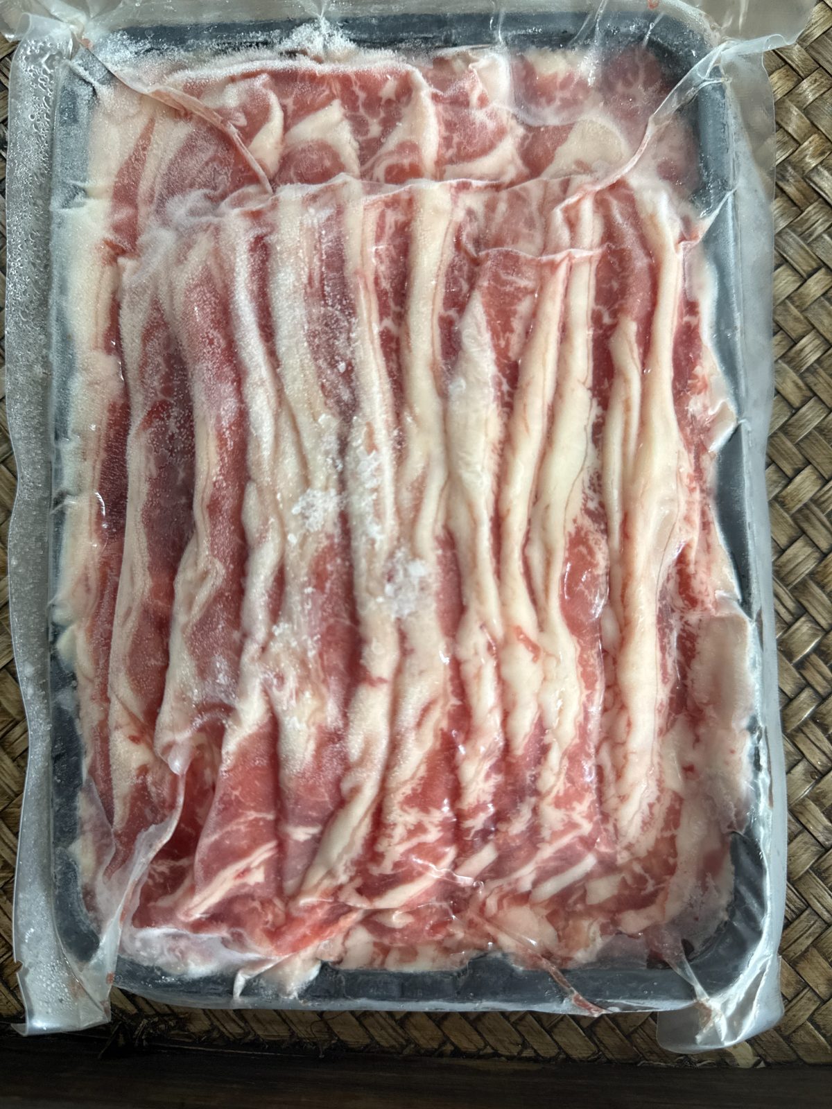 冷凍 すき焼き用 スライス US500g