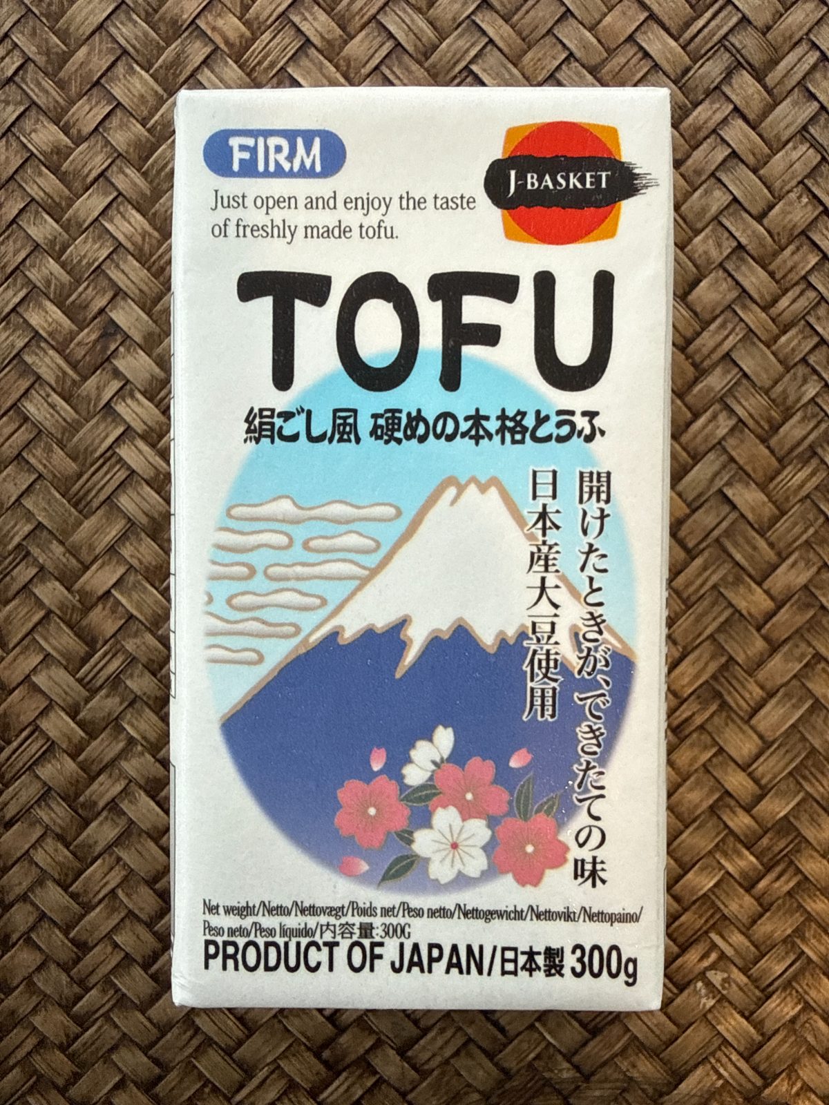 日本産大豆100% Firm 絹ごし豆腐 300G