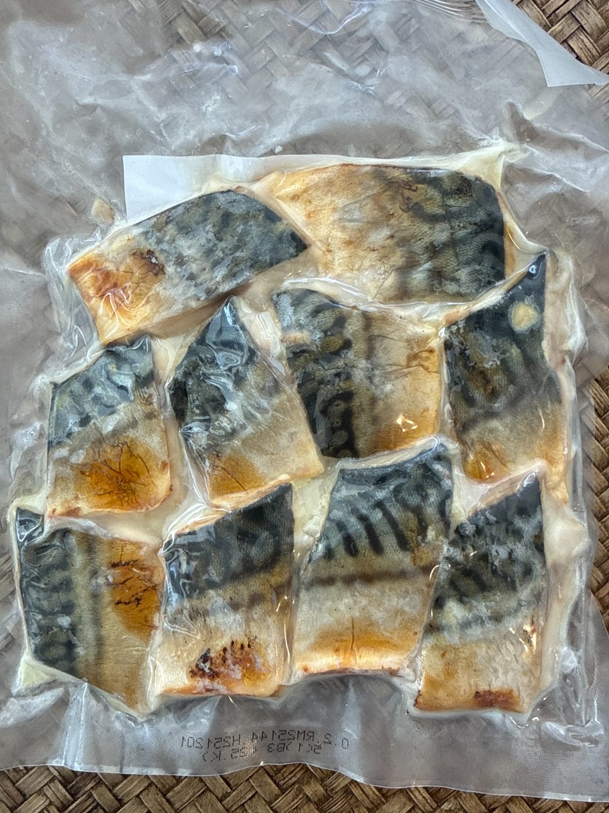 無添加 サバ塩焼き 20g *10pcs