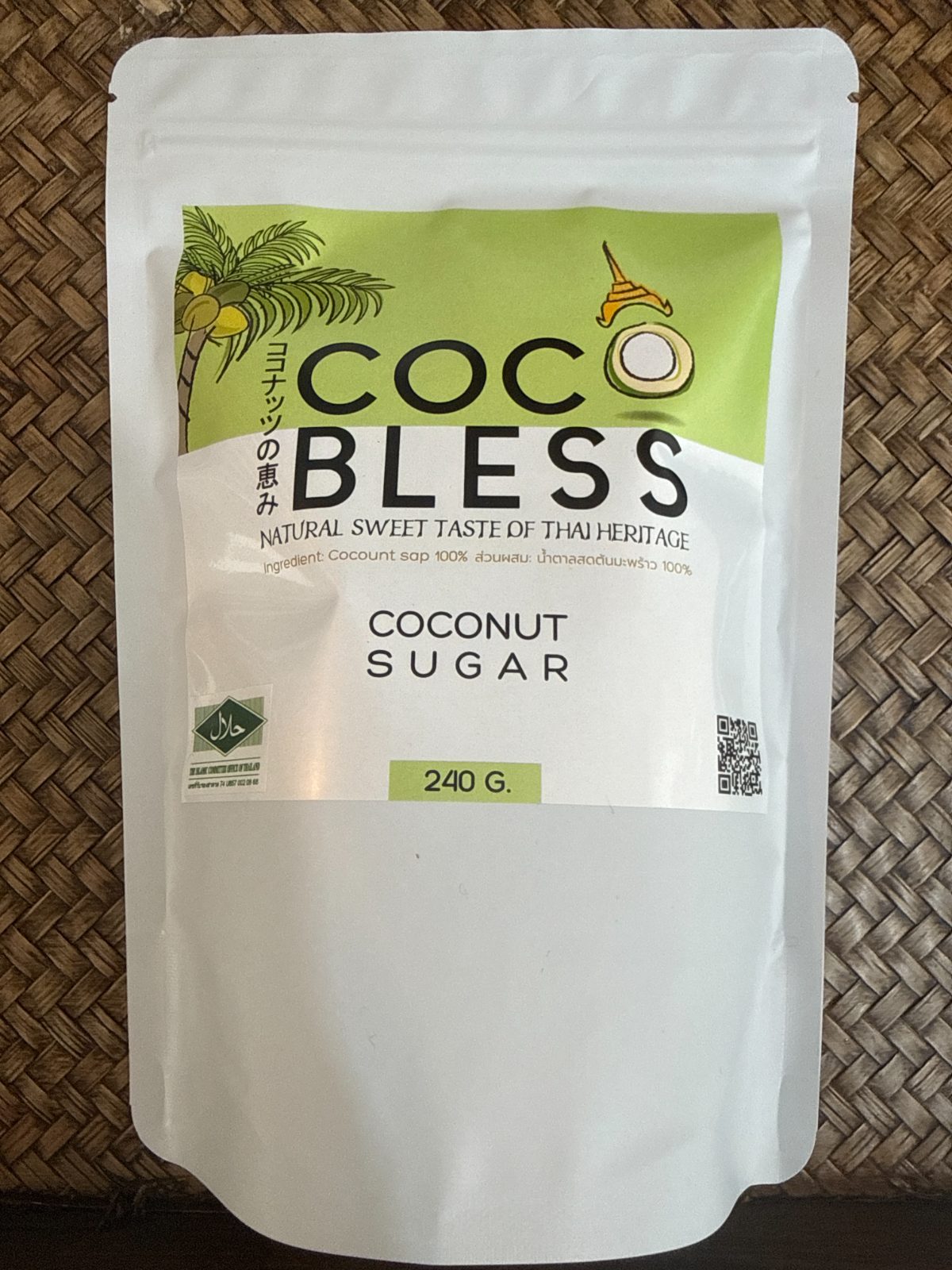 Cocobless ココナツシュガー 240g